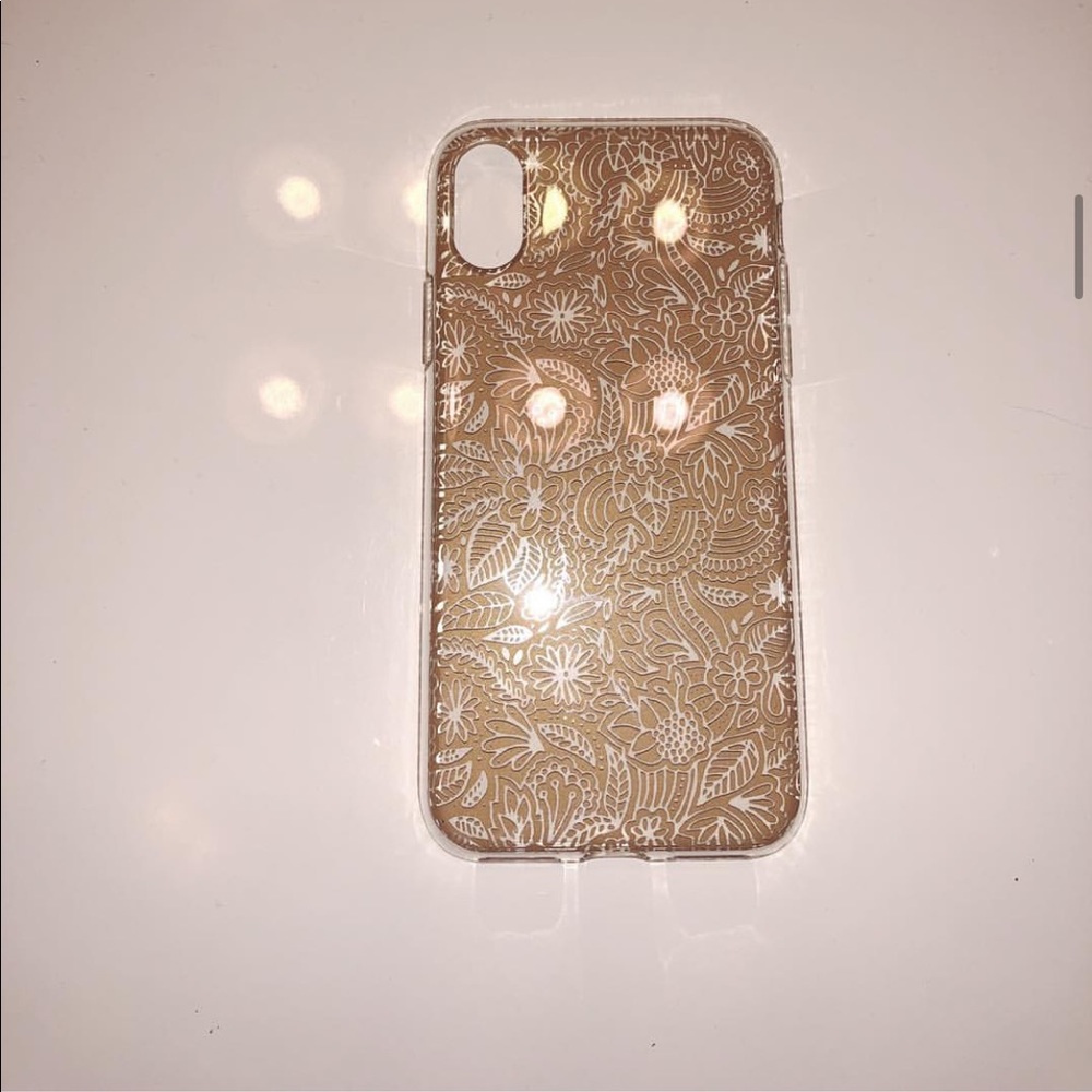 Gold designed Iphone X case